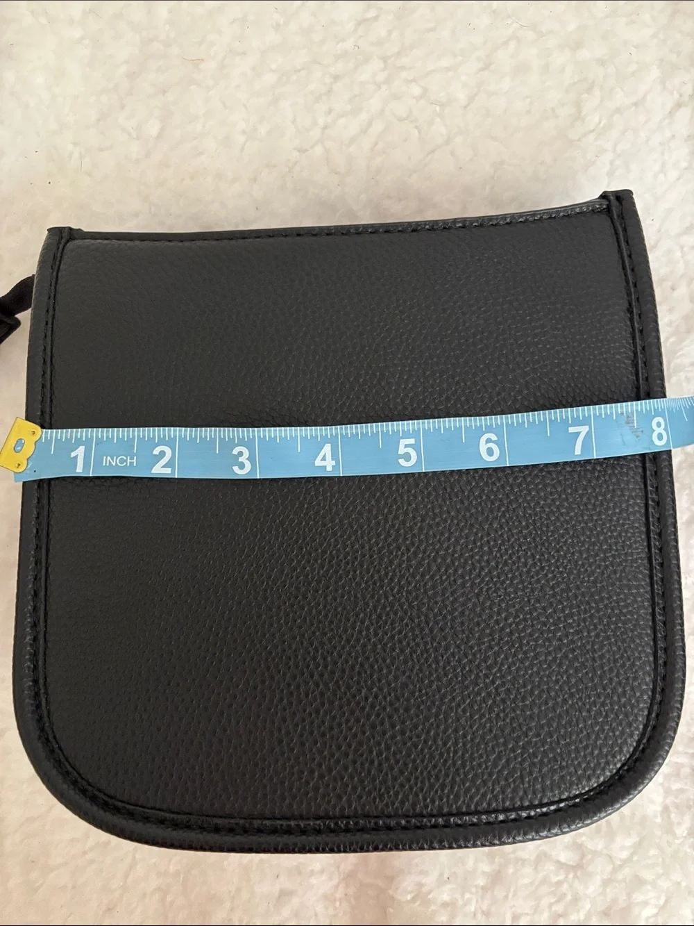 Black Crossbody Bag with Geo Adjustable Strap